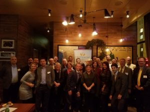 Members of ten business units recently gathered in the Chicago office to host a holiday-themed product fair. 